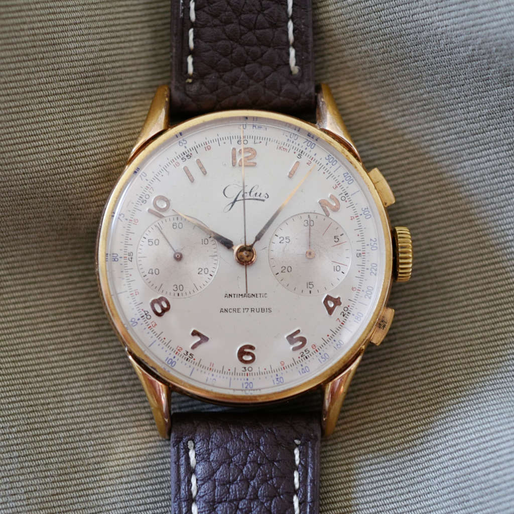 Magnifique chronographe suisse vintage Magnifique chronographe suisse vintage