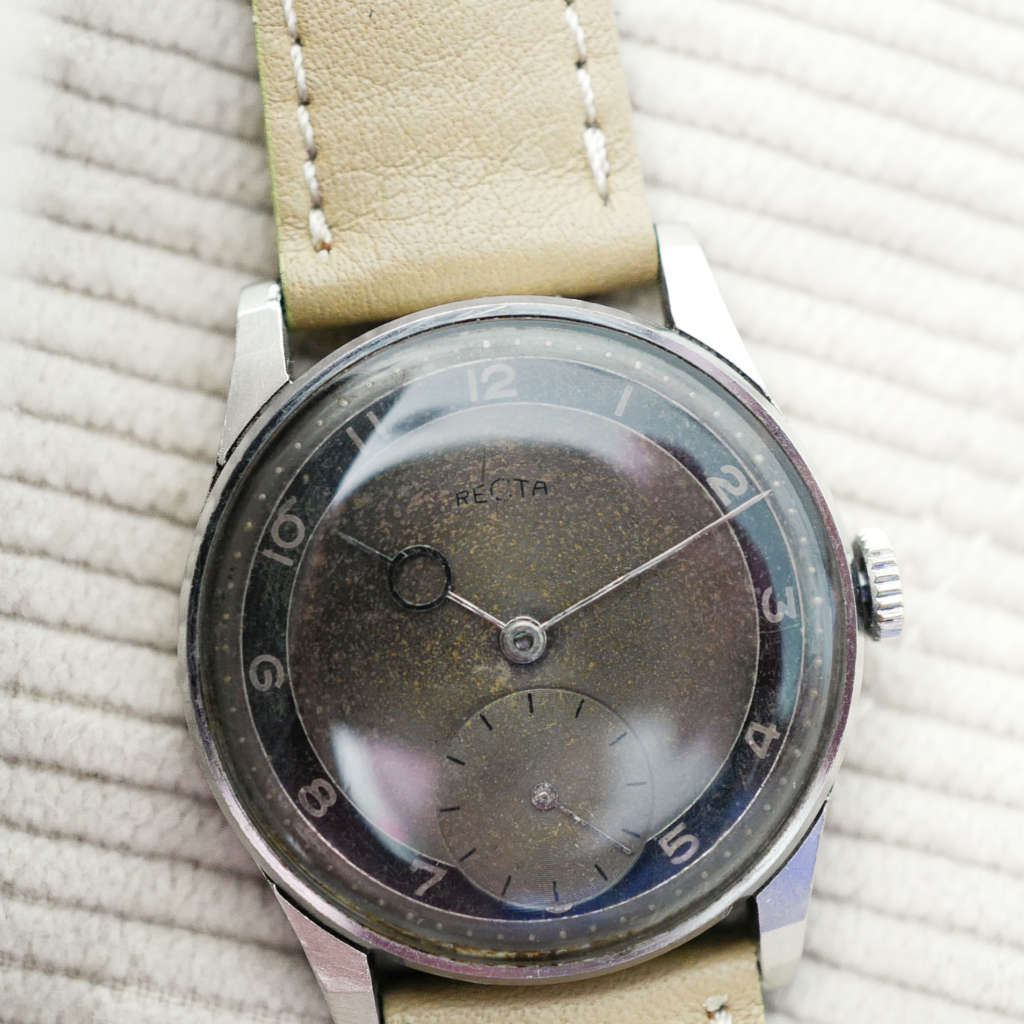 recta militaire cadran Sector vintage style Recta militaire cadran Sector vintage style