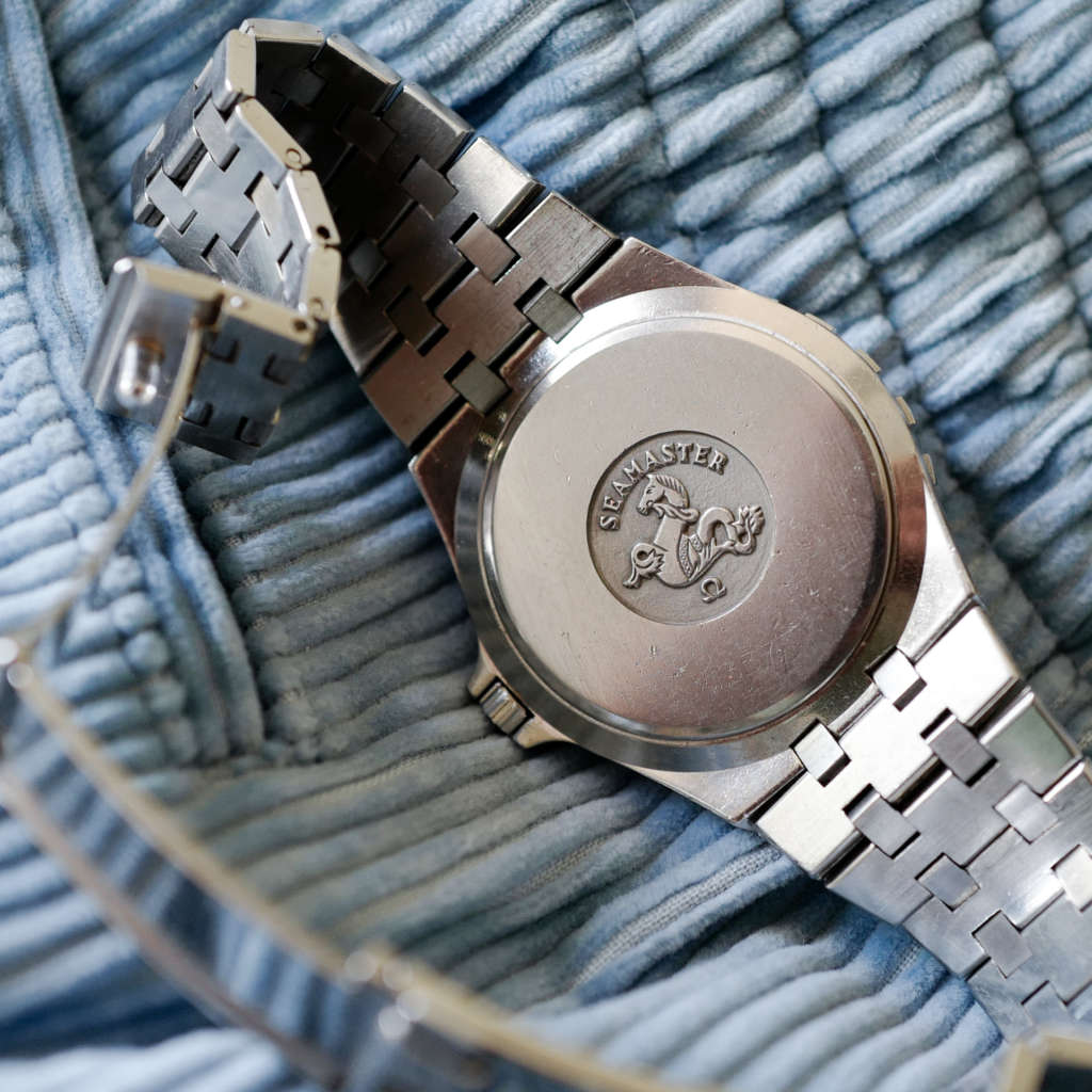 Omega Seamaster 120 Jacques Mayol 396.0900 acier vintage Omega Seamaster 120 Jacques Mayol 396.0900 acier vintage