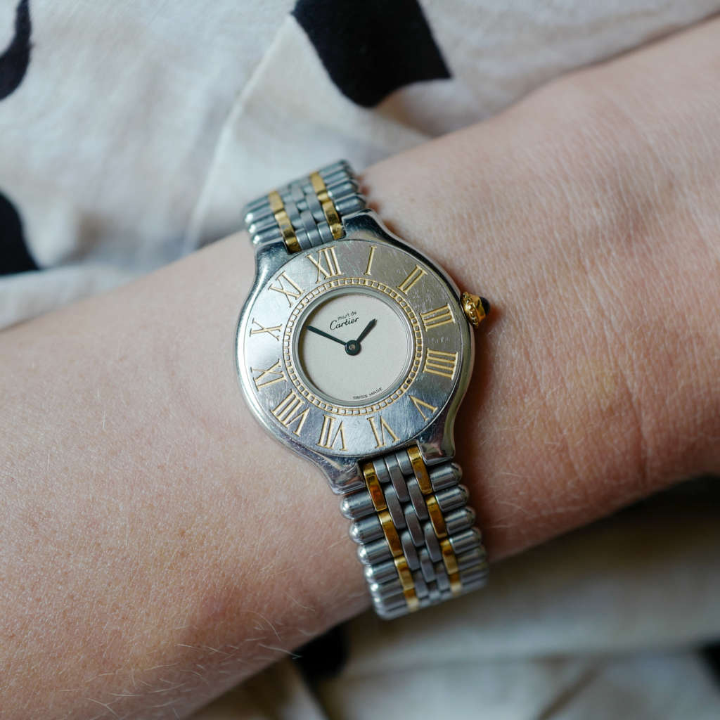 Montre vintage Cartier 21 bijou