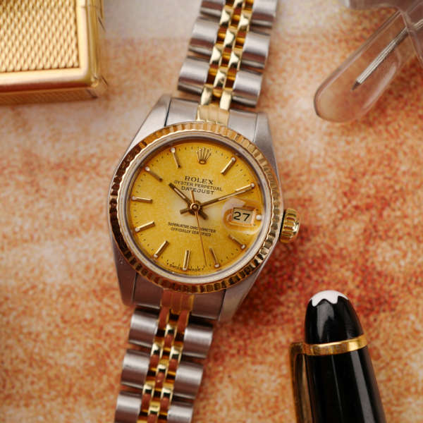 cafe noir les montres vintage horlogerie marseille rolex mini datejust oyster perpetual date 69173 vintage année 1985