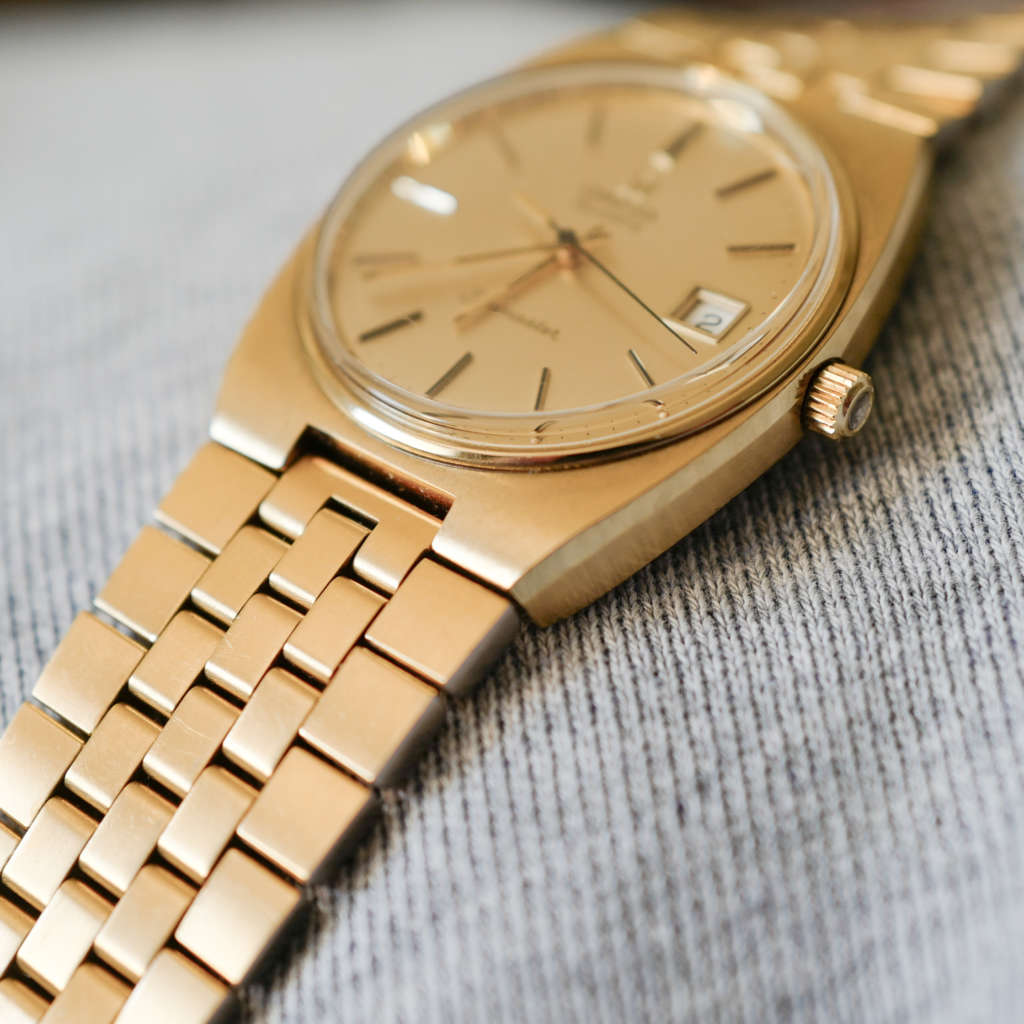 vintage omega Seamaster Quartz 1960083 doree vintage omega Seamaster Quartz 1960083 doree