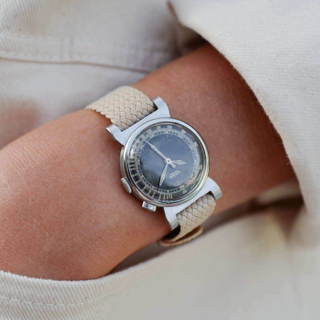 montre vintage chronographe ancien