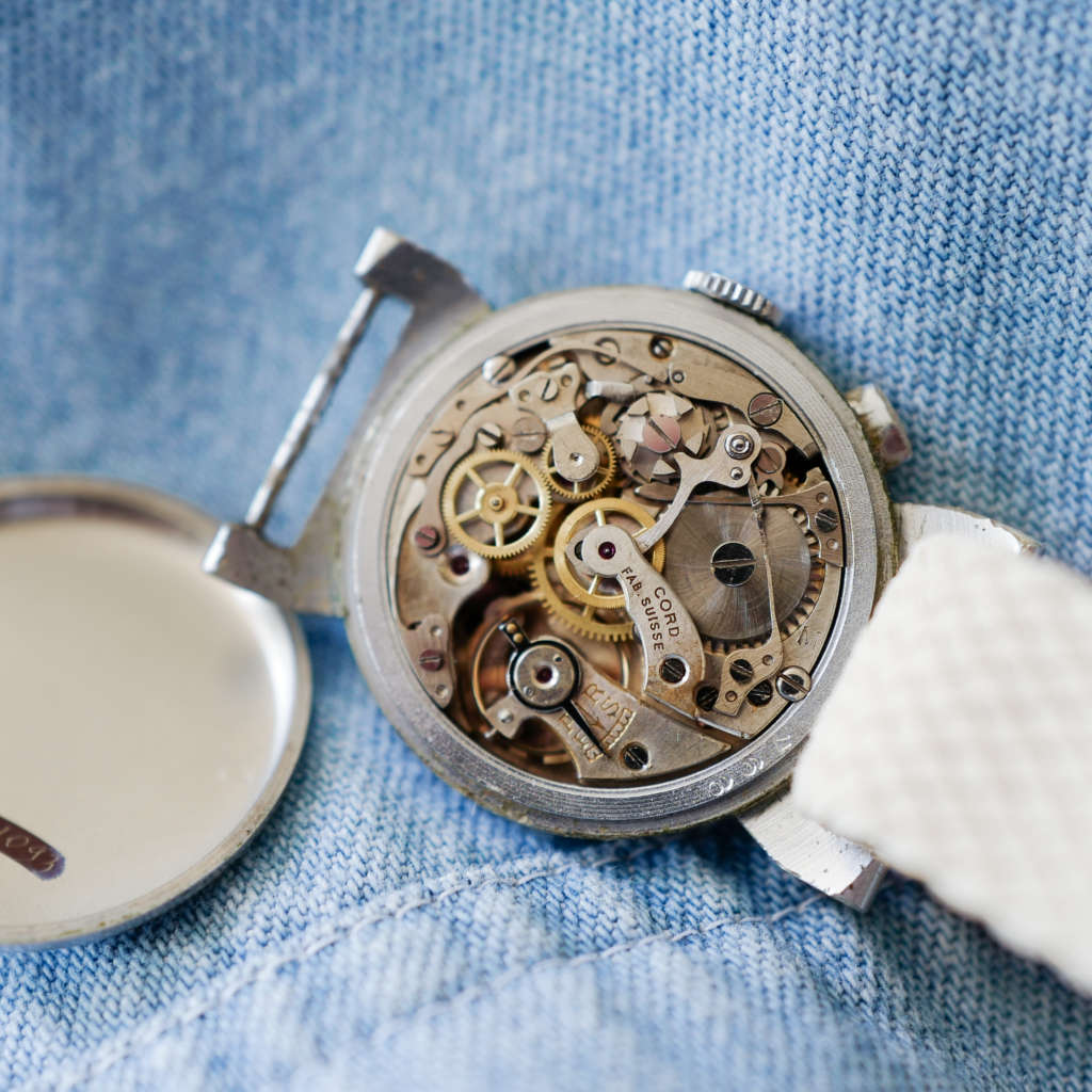 montre vintage pour femme homme chronographe venus 103 ancien art deco