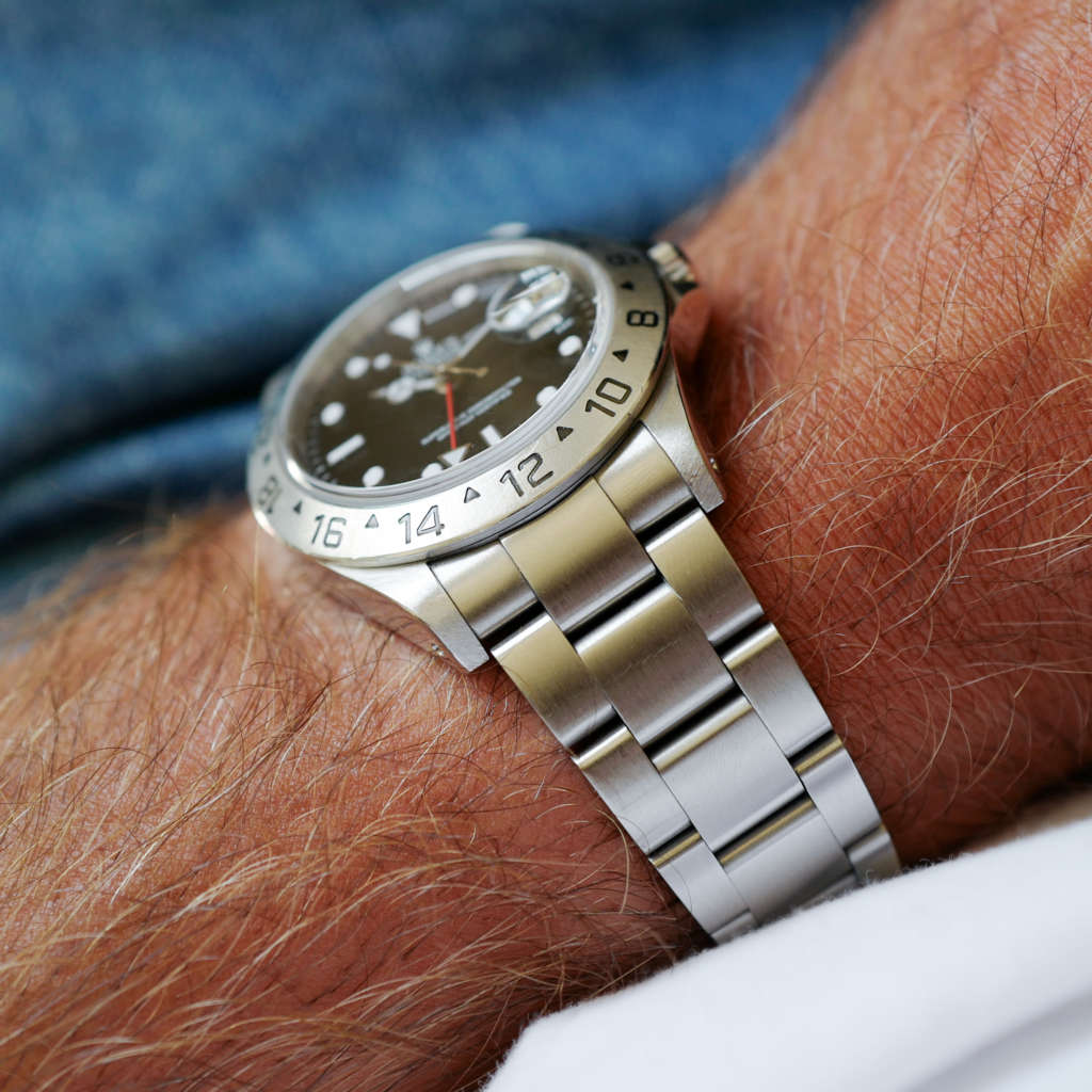 bracelet oyster rolex explorer II 16570 boite papiers de 2002