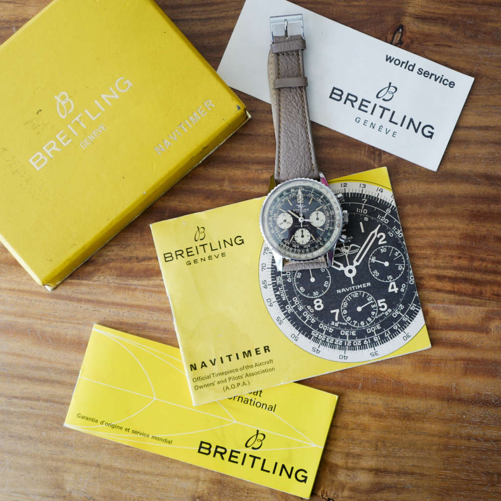 full set boite et papier Breitling Lip Navitimer 806