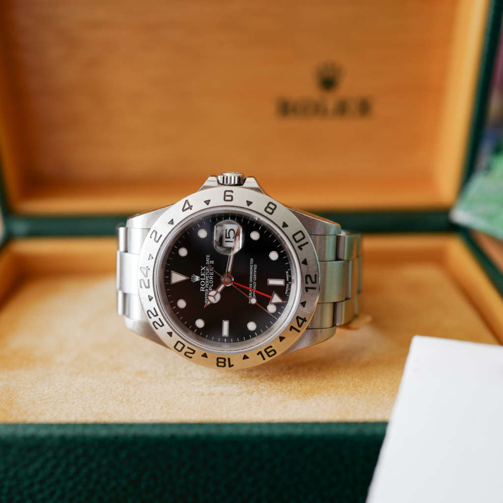 full set rolex explorer II 16570 boite papiers de 2002