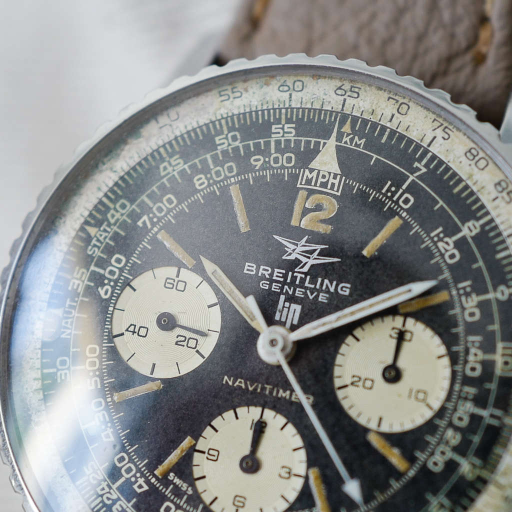 instrument de calcul pour aviateur Breitling Lip Navitimer 806