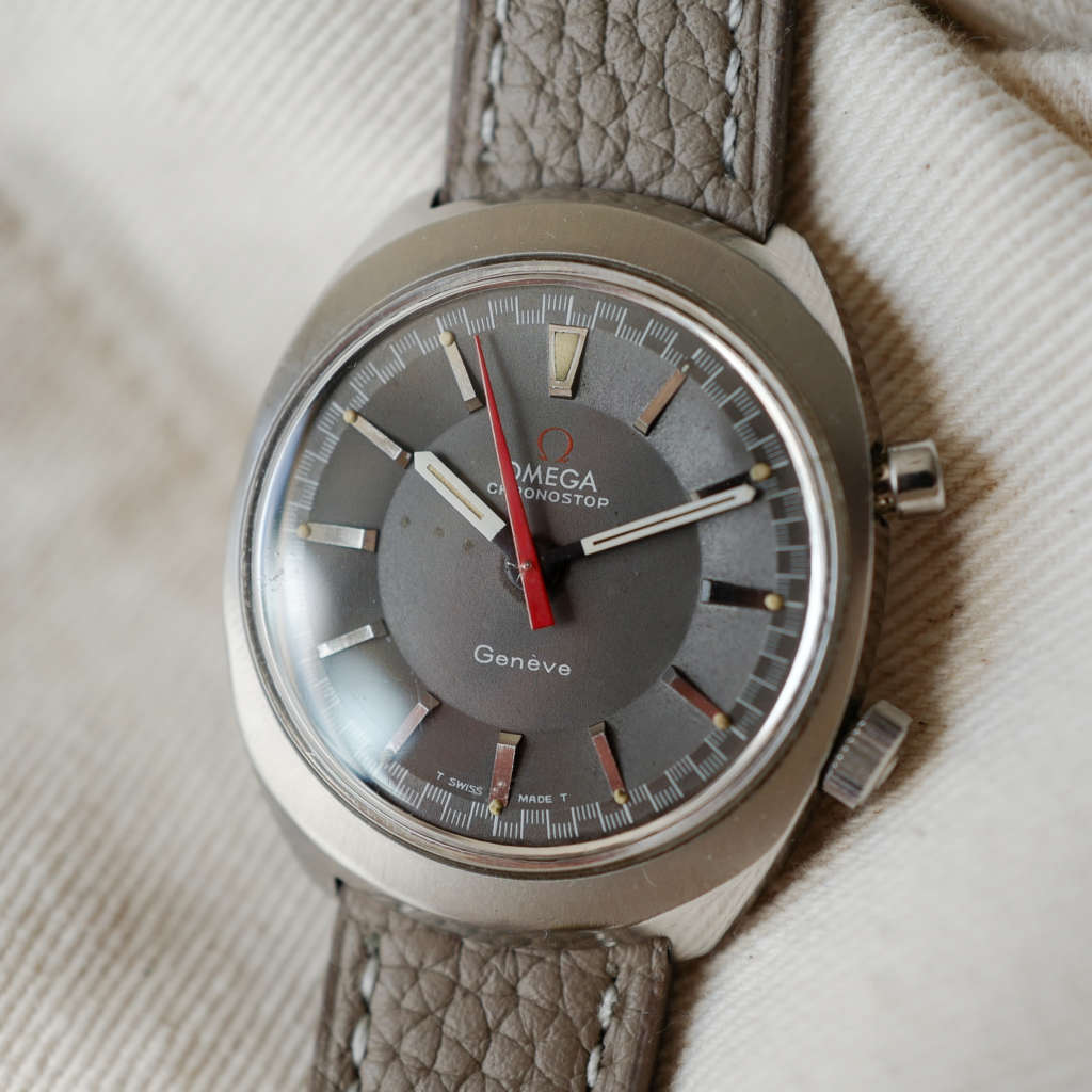 magnifique montre vintage Chronostop Genève 145.009 vintage