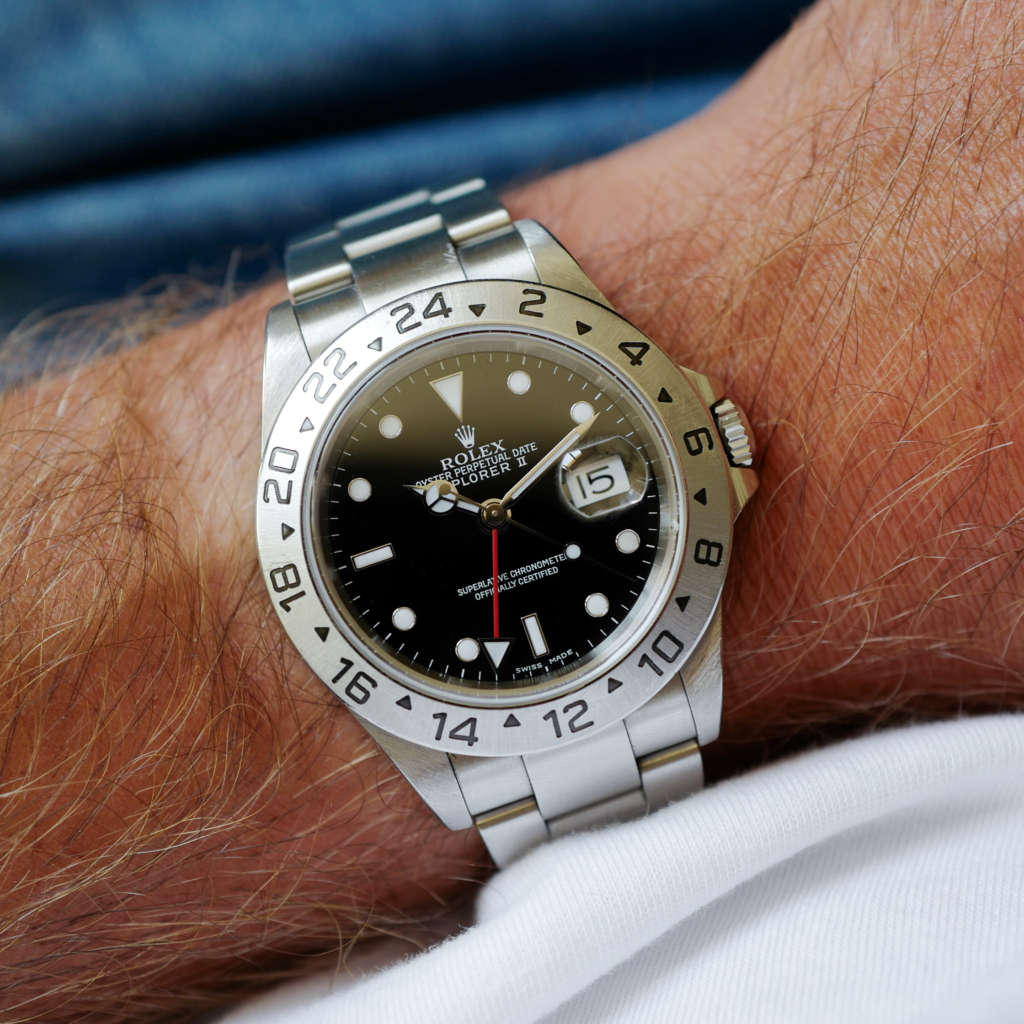 montre rolex explorer II 16570 boite papiers de 2002