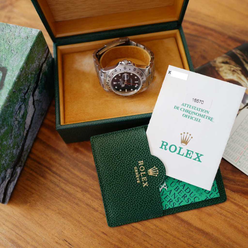 rolex explorer II 16570 boite papiers de 2002 jolie