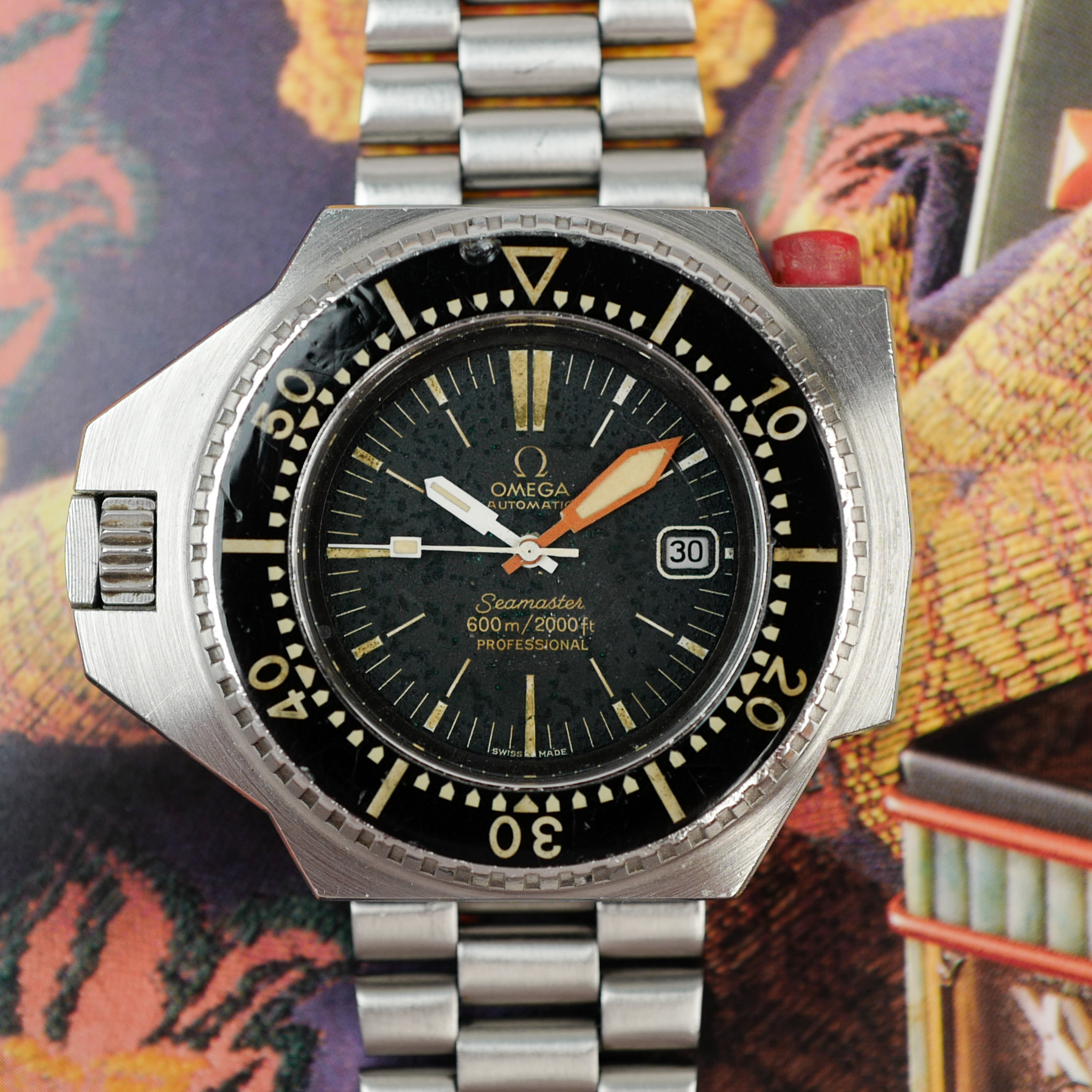 OMEGA réf. 166.077 « Seamaster Ploprof 600 »  (Vintage 1970’s)
