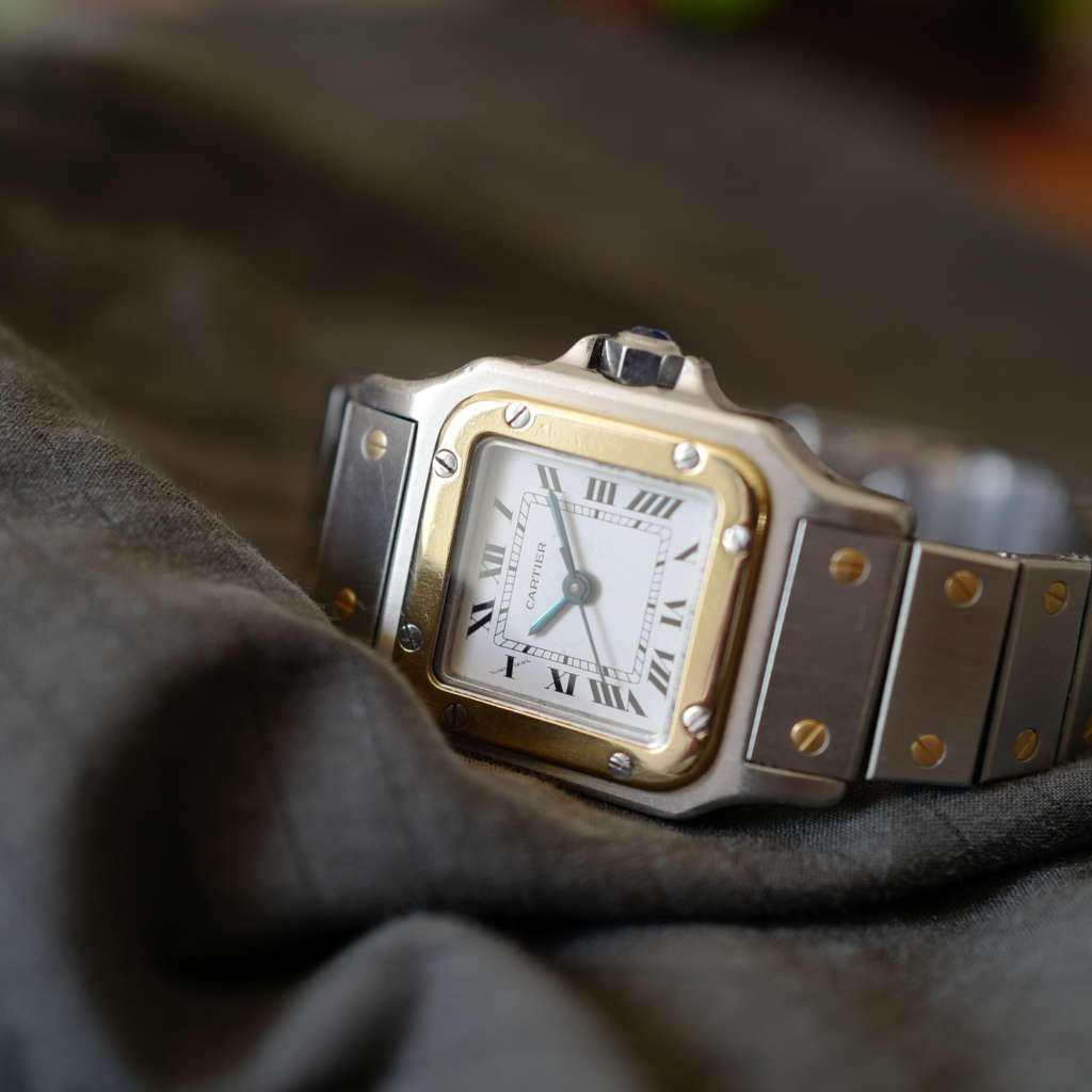 vintage montre cartier femme or acier ancienne vintage montre cartier femme or acier ancienne