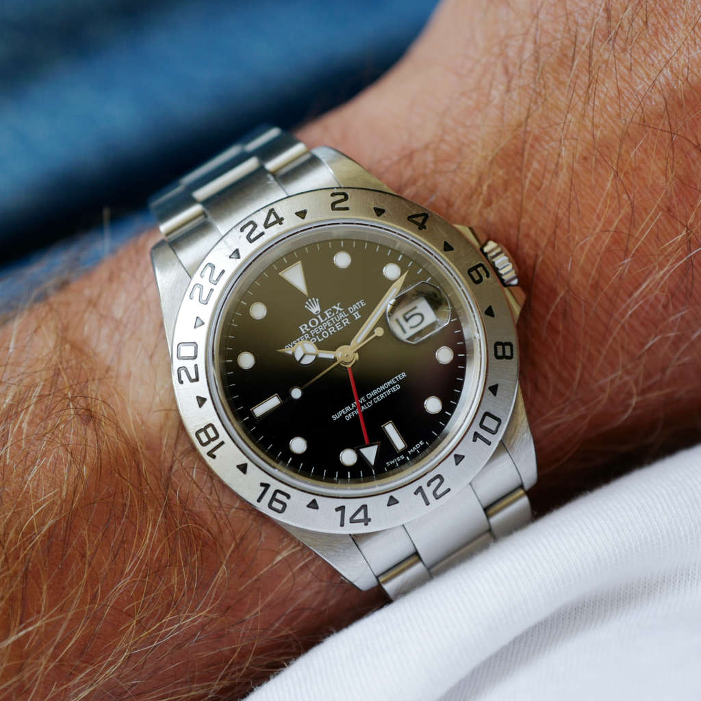 vintage rolex explorer II 16570 boite papiers de 2002