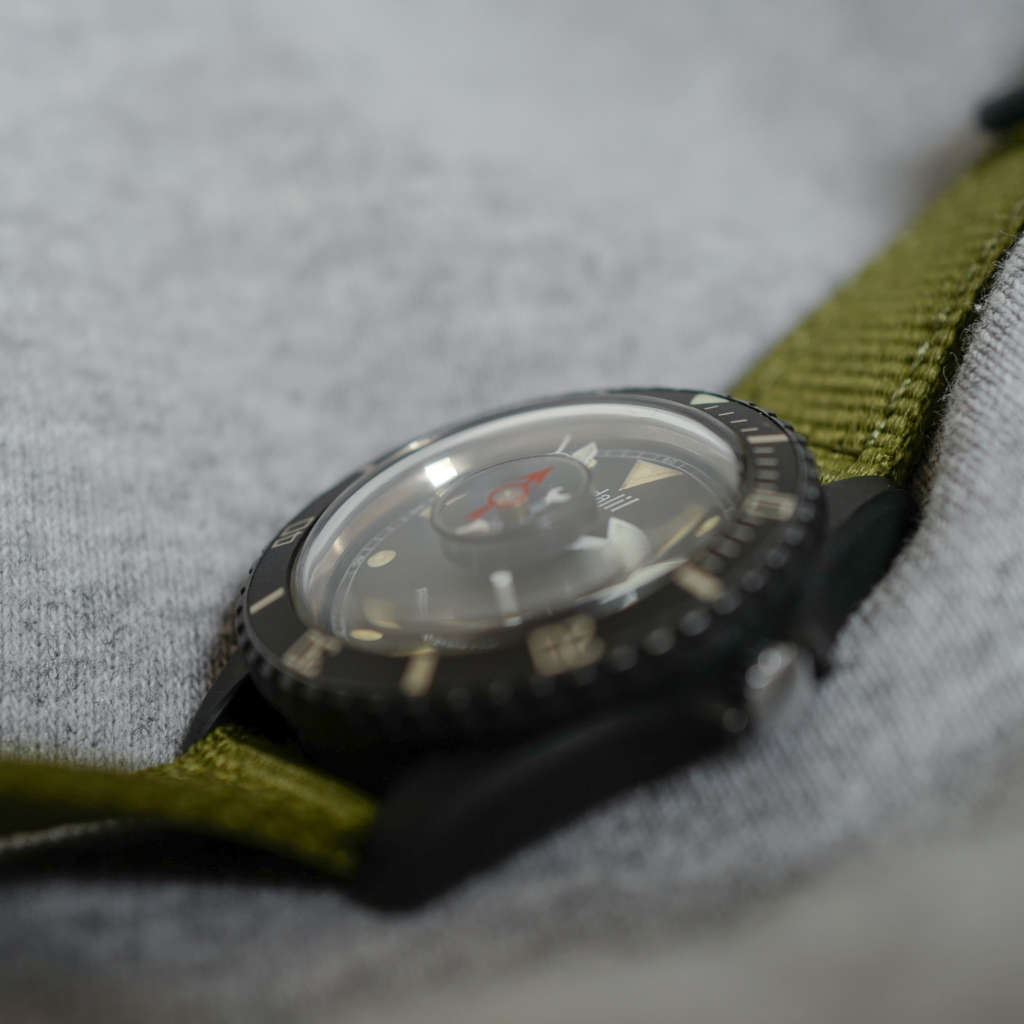 montre mrp monnin pvd dalil vintage année 1980