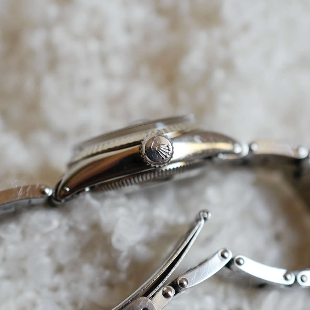 montre vintage femme Rolex Oyster Perpetual Date 6517