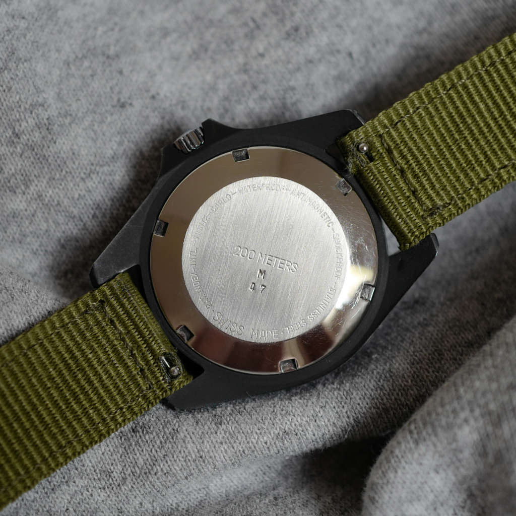 montre vintage monnin case pvd arabe