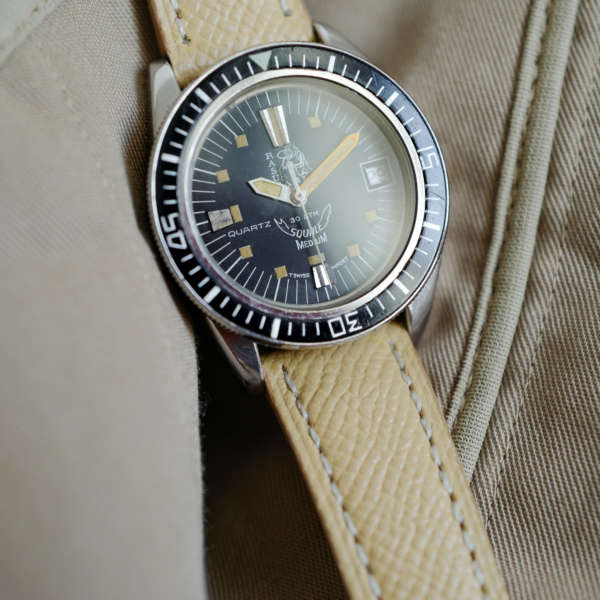 cafe noir les montres horloger marseille vintage squale medium club plongee 1970 rasub bari tritium_5