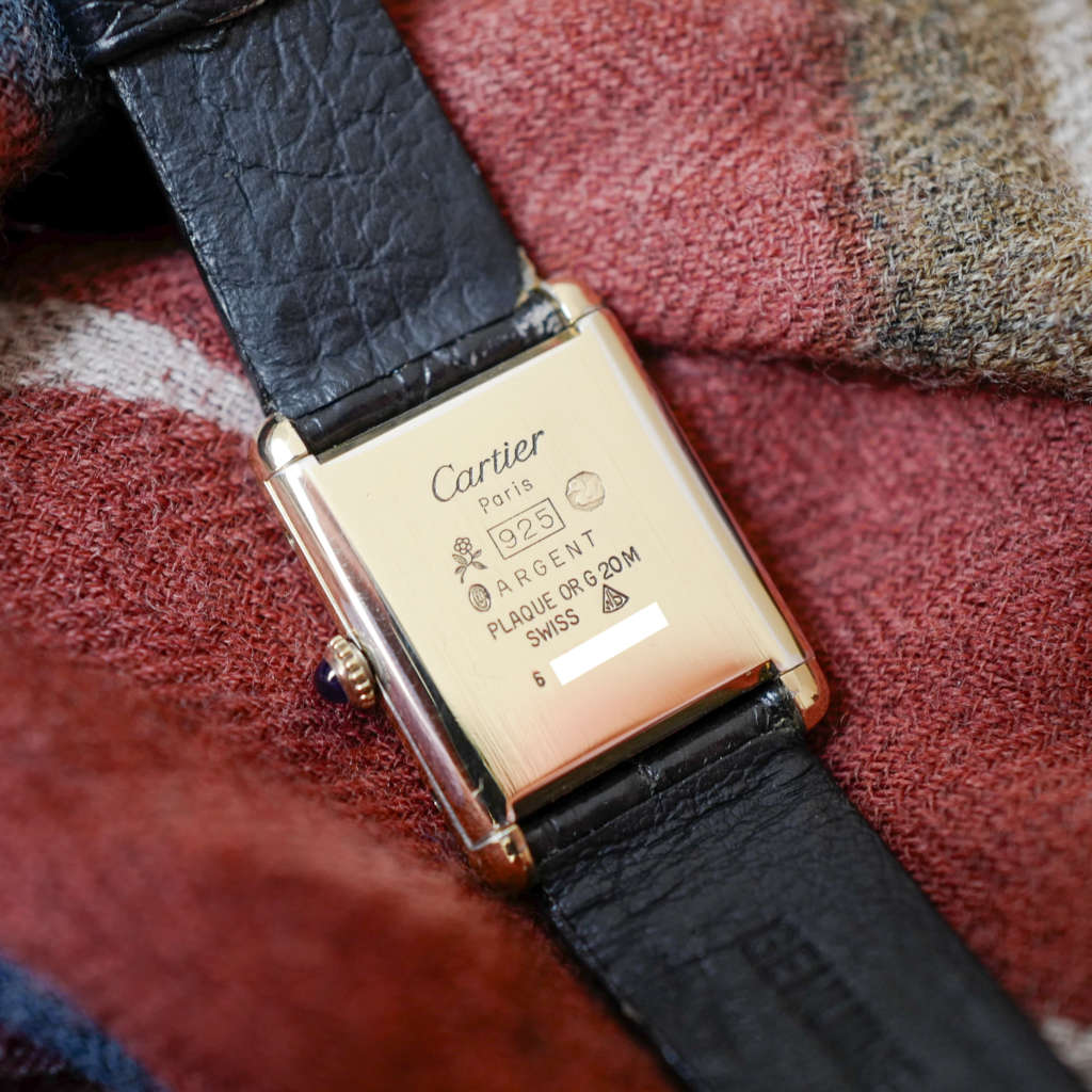 cafe noir montres vintage cartier tank must grand modele vermeil plaque or_1 cafe noir montres vintage cartier tank must grand modele vermeil plaque or_1