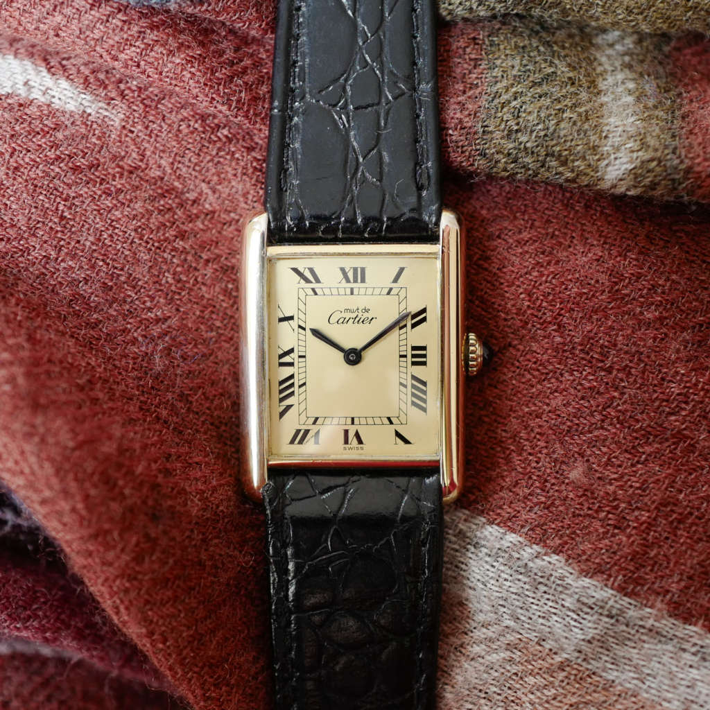 cafe noir montres vintage cartier tank must grand modele vermeil plaque or_3 cafe noir montres vintage cartier tank must grand modele vermeil plaque or_3