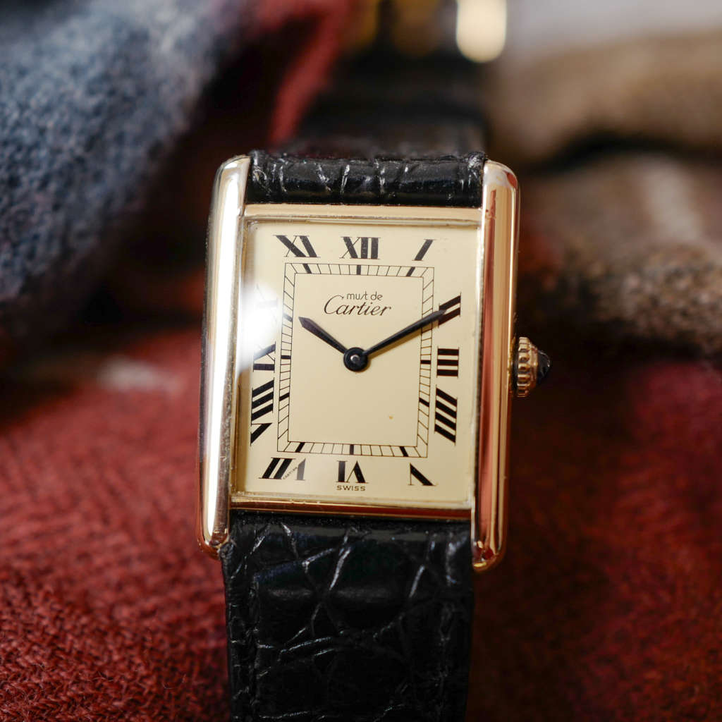 cafe noir montres vintage cartier tank must grand modele vermeil plaque or_5 cafe noir montres vintage cartier tank must grand modele vermeil plaque or_5