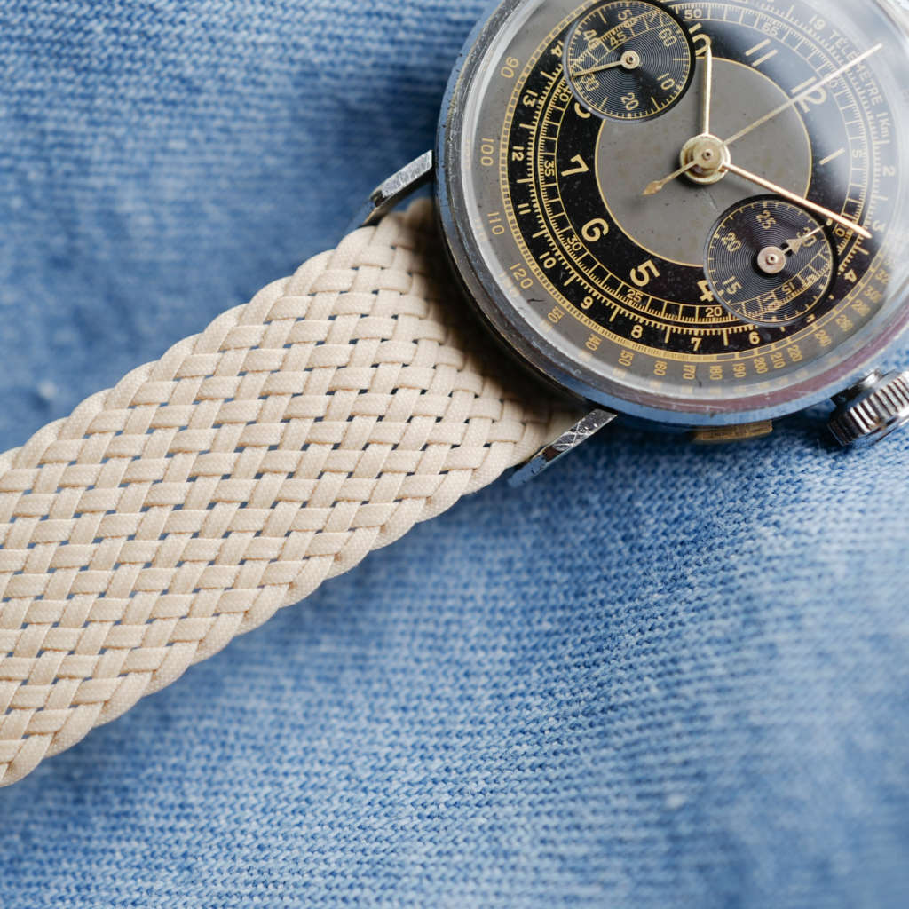 cafe noir montres vintage marseille horloger chronographe militaire triple poussoir militaire télémètre tachymètre gilt vintage_2