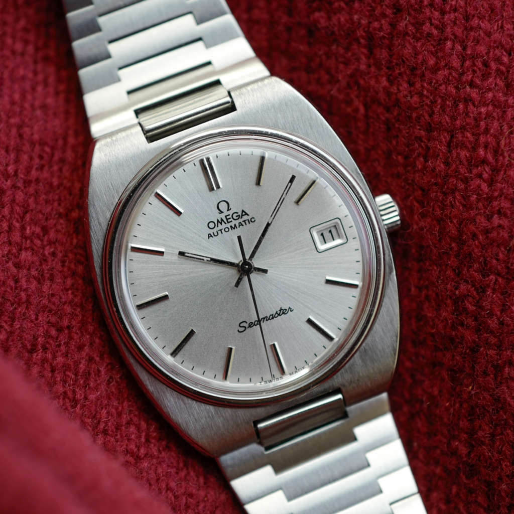 cafe noir montres vintage marseille omega seamaster automatique bracelet acier_1