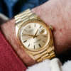 cafe noir montres vintage rolex datejust 1601 bracelet or jaune massif 18k bracelet president 1956_9