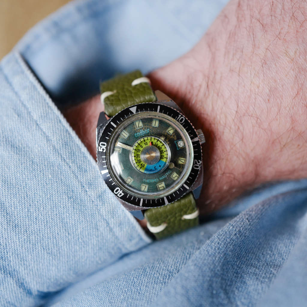 cafe noir thermo nautic codhor lip difor montre vintage thermometre_11