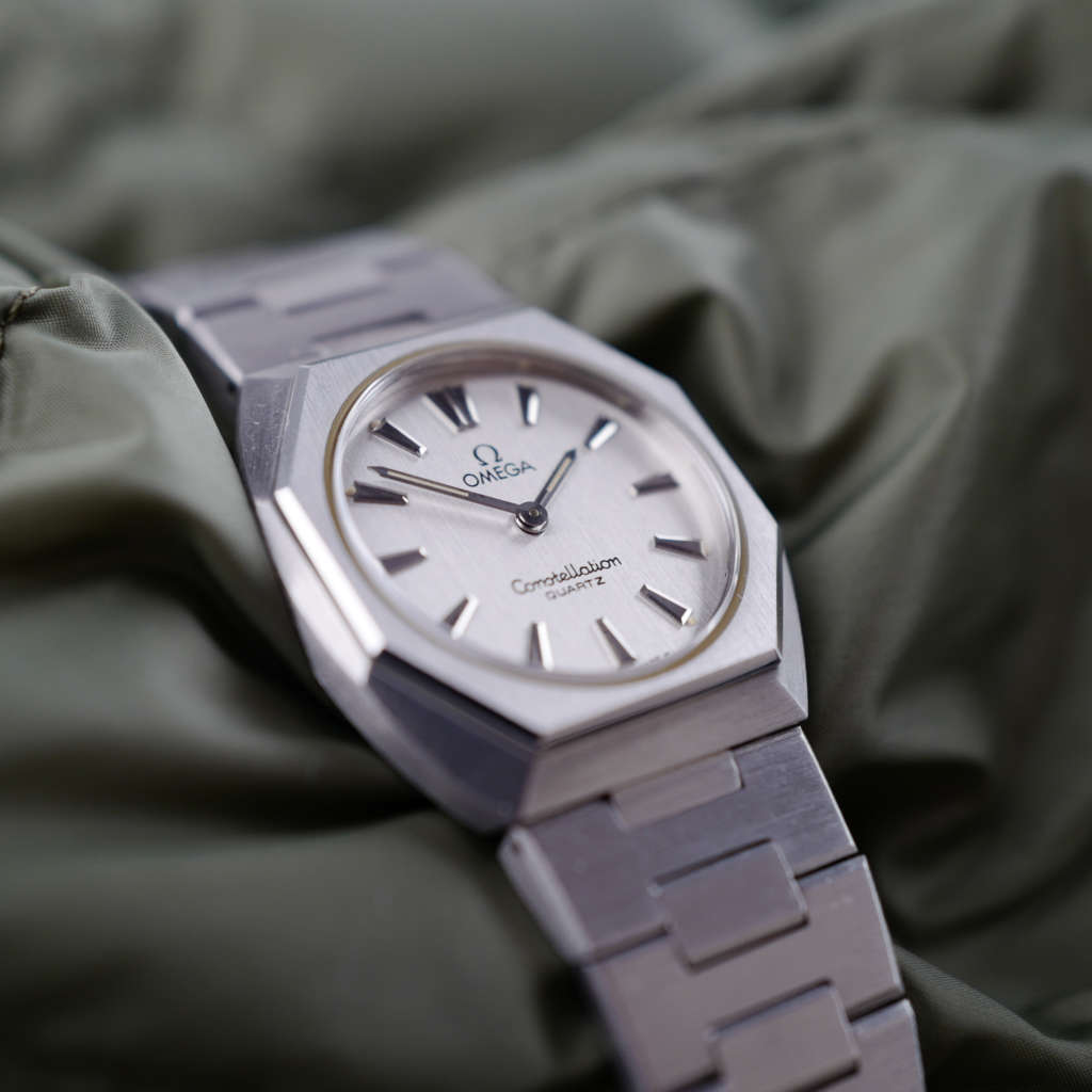 cafe noir les montres es vintage horloger marseille omega femme neuve de stock constellation quartz acier ref 1530 5950007_5 cafe noir les montres es vintage horloger marseille omega femme neuve de stock constellation quartz acier ref 1530 5950007_1