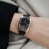 cafe noir les montres vintage horloger cadran noir gris marseille omega lady femme neuve de stock De ville Tank_ 7