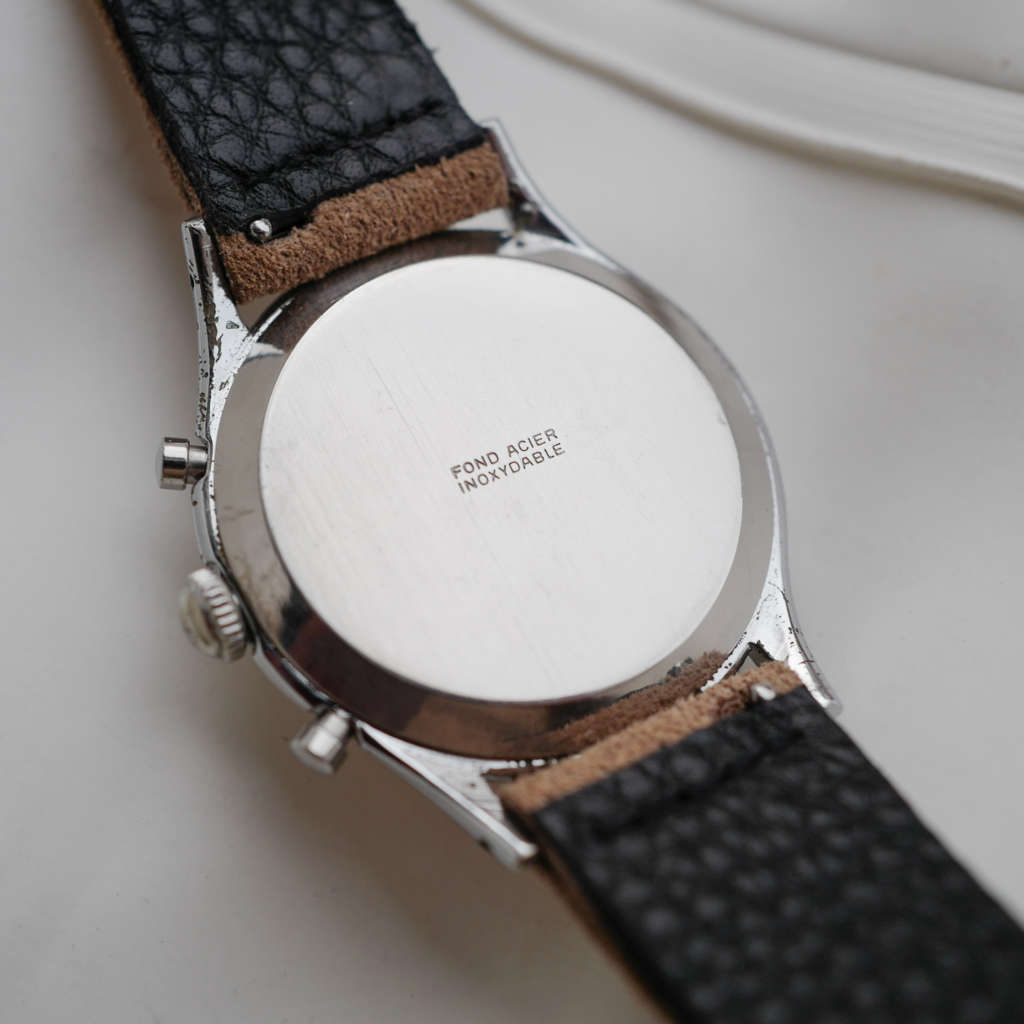 cafe noir les montres vintage horloger marseille WALL WATCH Chronostop de Médecin 1970