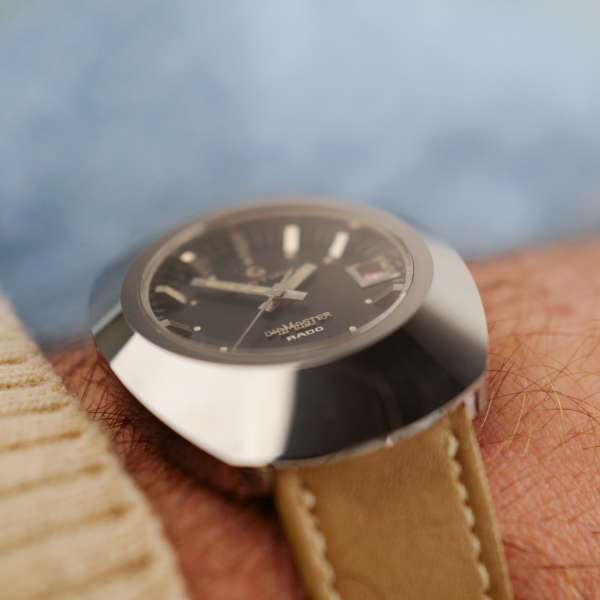 cafe noir les montres vintage horloger marseille vintage neuf de stock certina RADO DiaMaster céramique tritium_1