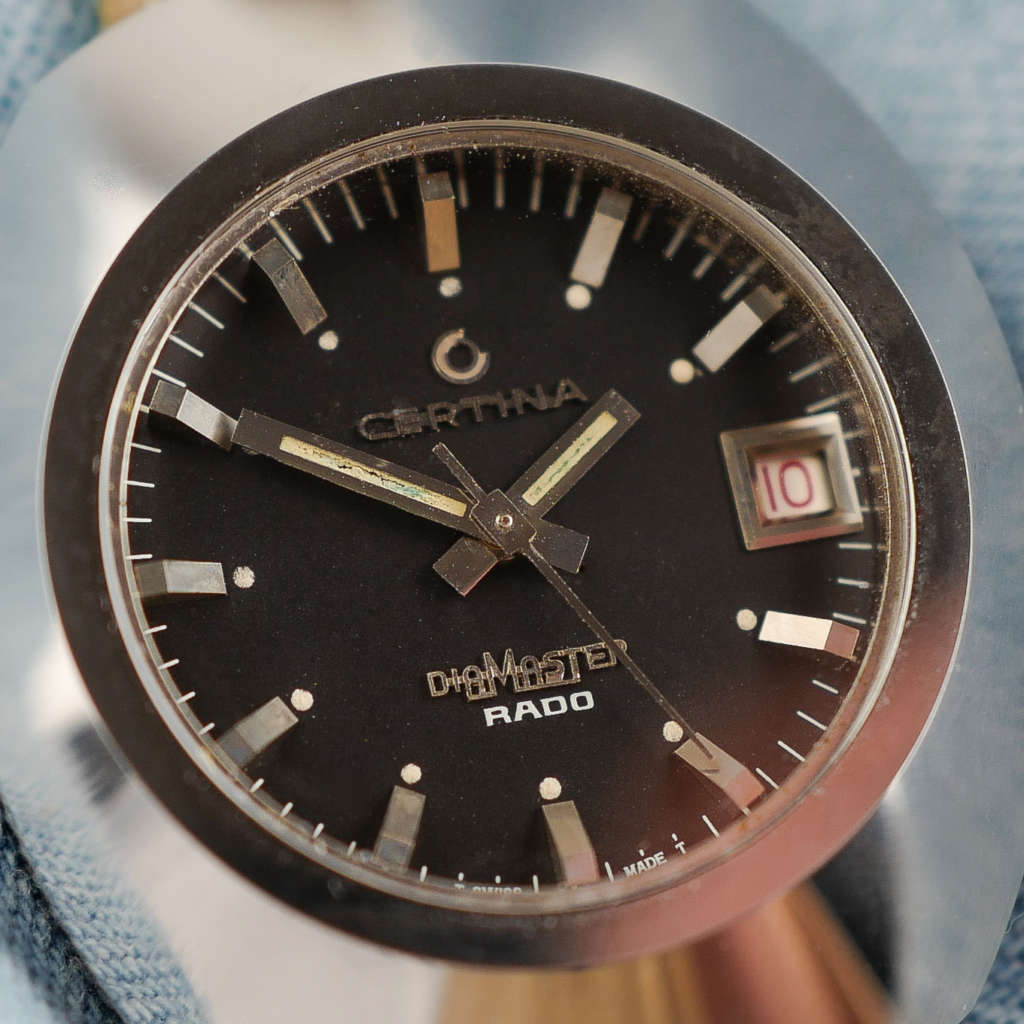 cafe noir les montres vintage horloger marseille vintage neuf de stock certina RADO DiaMaster ceramique tritium_4 cafe noir les montres vintage horloger marseille vintage neuf de stock certina RADO DiaMaster ceramique tritium_1