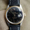 cafe noir montres vintage rolex 16013 36mm vintage hormme femme cadran noir or acier bicolor_9