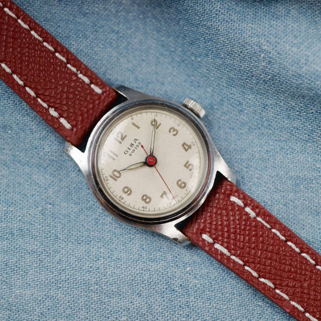 cafe noir montres horlogerie marseille gisa montre militaire vintage mécanique_2