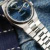 cafe noir montres vintage horloger marseille vintage rolex day date oyster quartz cadran bleu or blanc ref 19019_1
