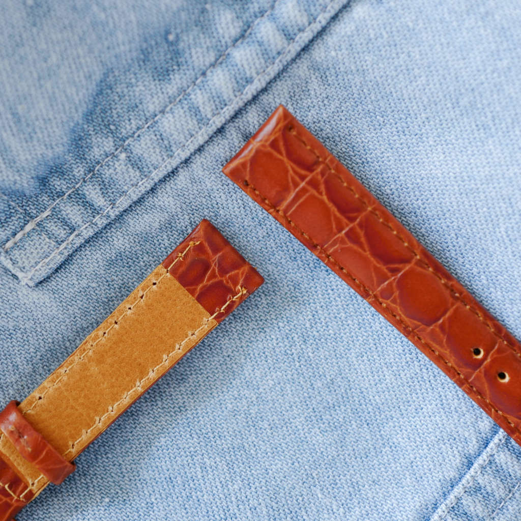 cafe noir les montres bracelet ancien vintage 14 mm aligator marron mat pour cartier must_3 cafe noir les montres bracelet ancien vintage 14 mm aligator marron mat pour cartier must_1