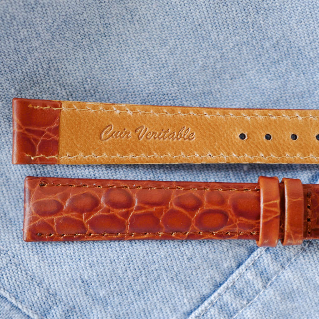 cafe noir les montres bracelet ancien vintage 14 mm aligator marron mat pour cartier must_4 cafe noir les montres bracelet ancien vintage 14 mm aligator marron mat pour cartier must_1