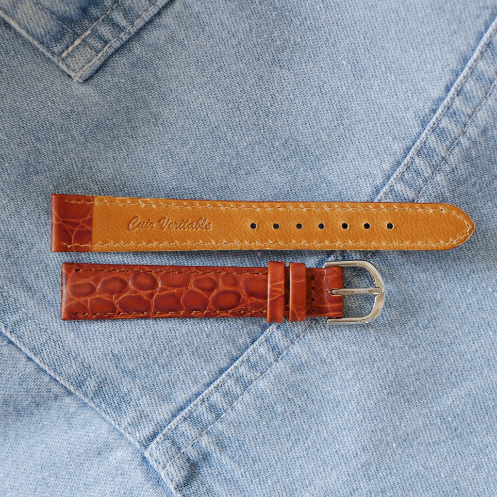 cafe noir les montres bracelet ancien vintage 14 mm aligator marron mat pour cartier must_5 cafe noir les montres bracelet ancien vintage 14 mm aligator marron mat pour cartier must_1