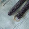 cafe noir les montres bracelet ancien vintage 18 mm 20 mm aligator bleu brillant_1
