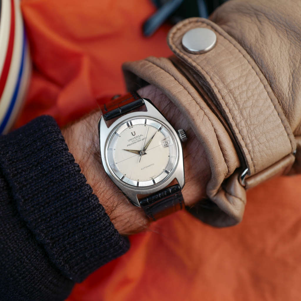 cafe noir les montres vintage Polerouter Date micro rotor calibre 69