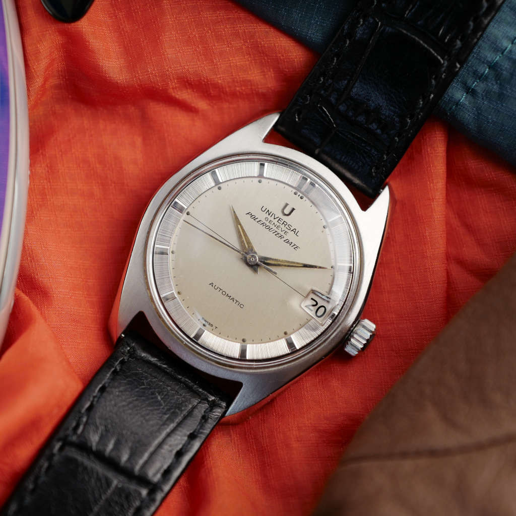 cafe noir les montres vintage Polerouter Date micro rotor calibre 69