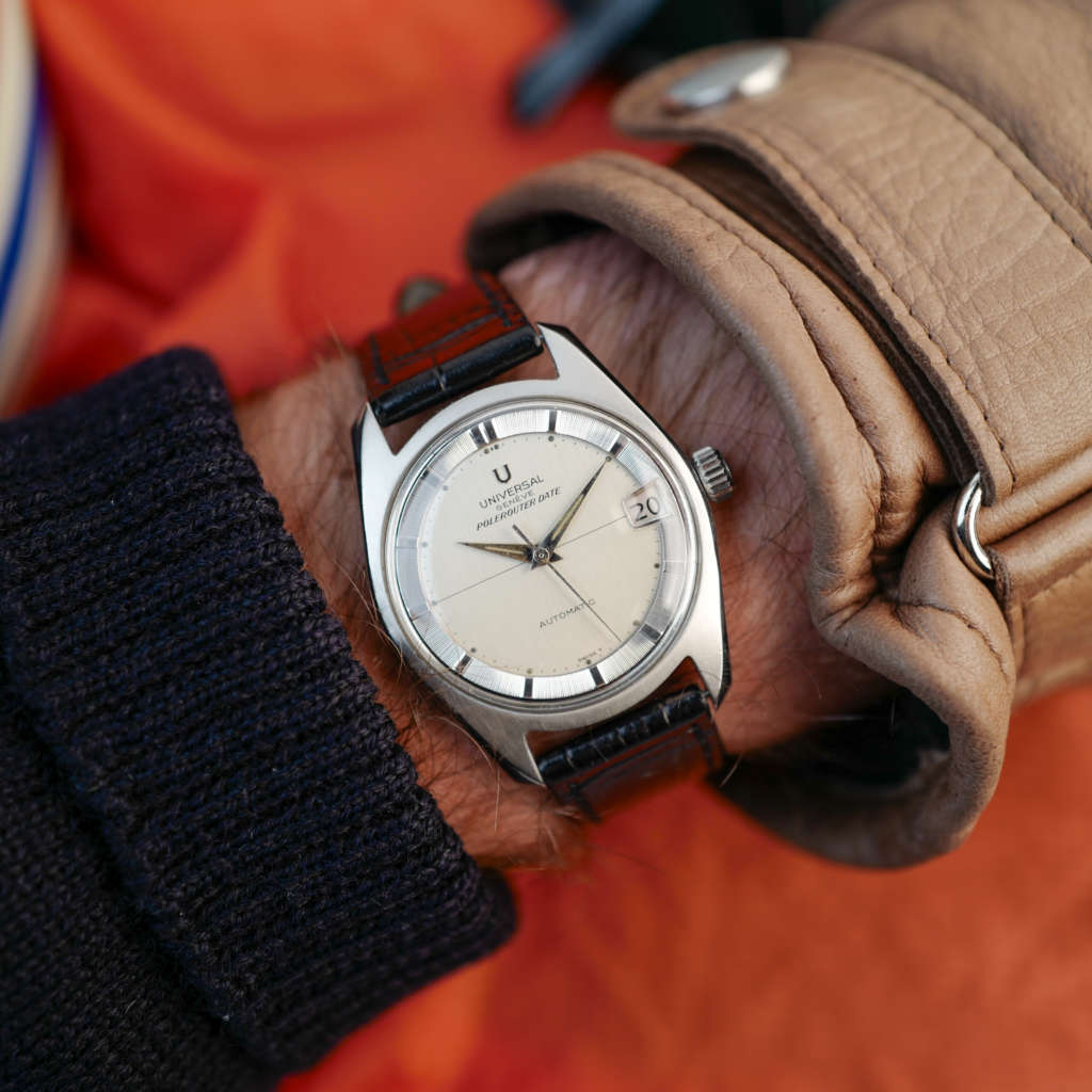 cafe noir les montres vintage Polerouter Date micro rotor calibre 69