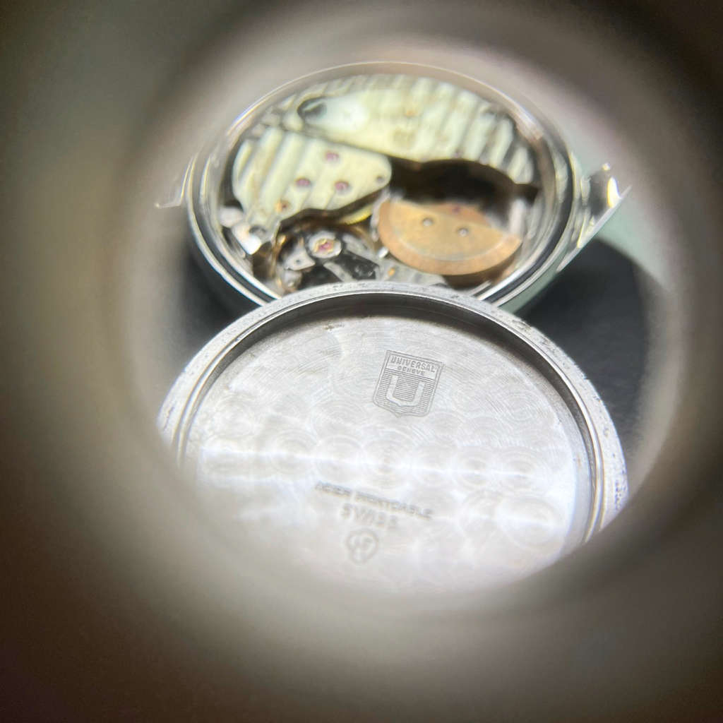 cafe noir les montres vintage Polerouter Date micro rotor calibre 69