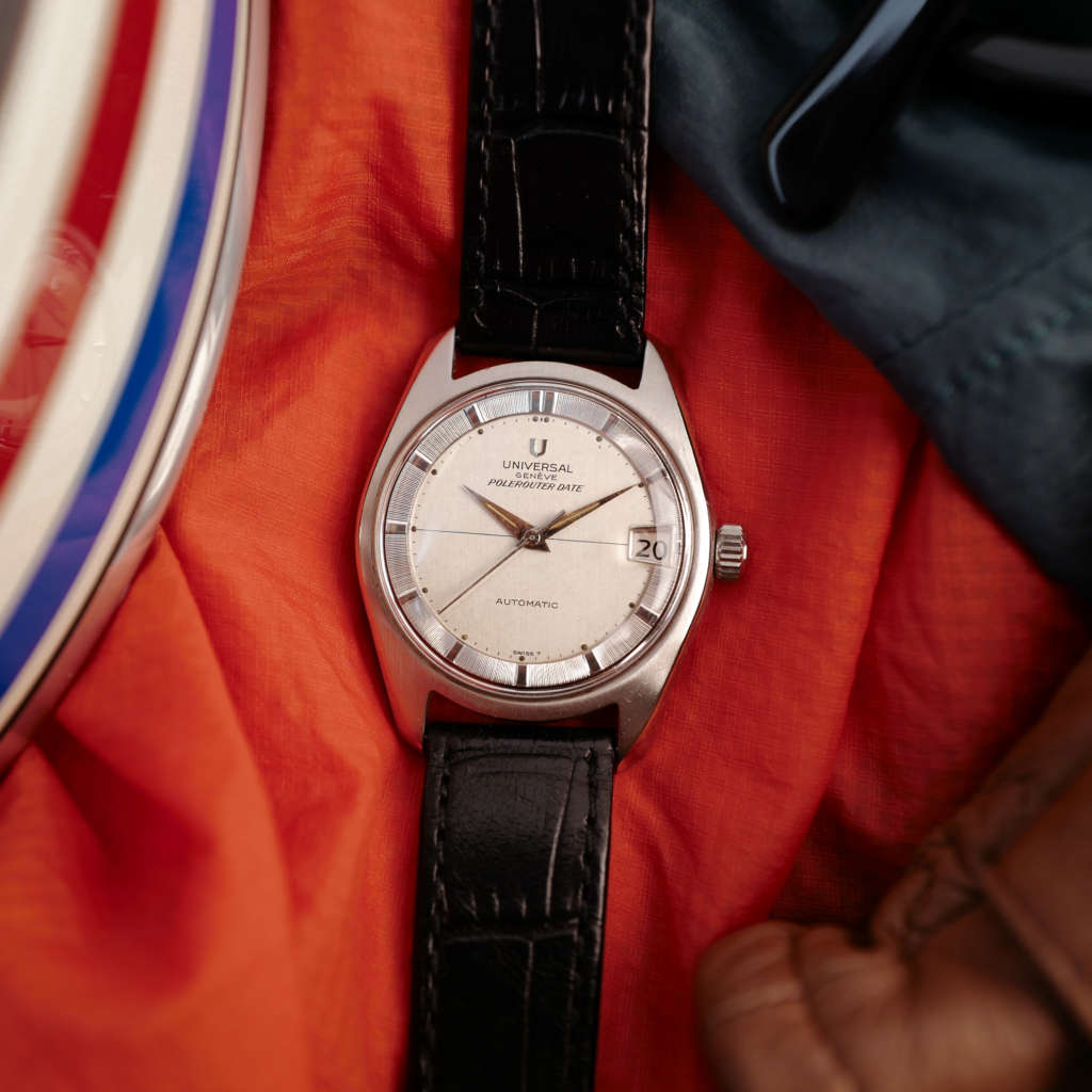 cafe noir les montres vintage Polerouter Date micro rotor calibre 69