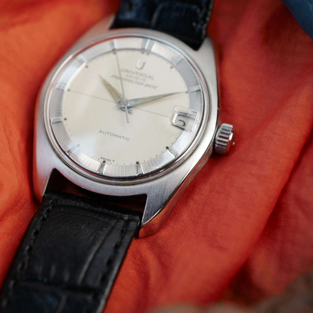 cafe noir les montres vintage Polerouter Date micro rotor calibre 69