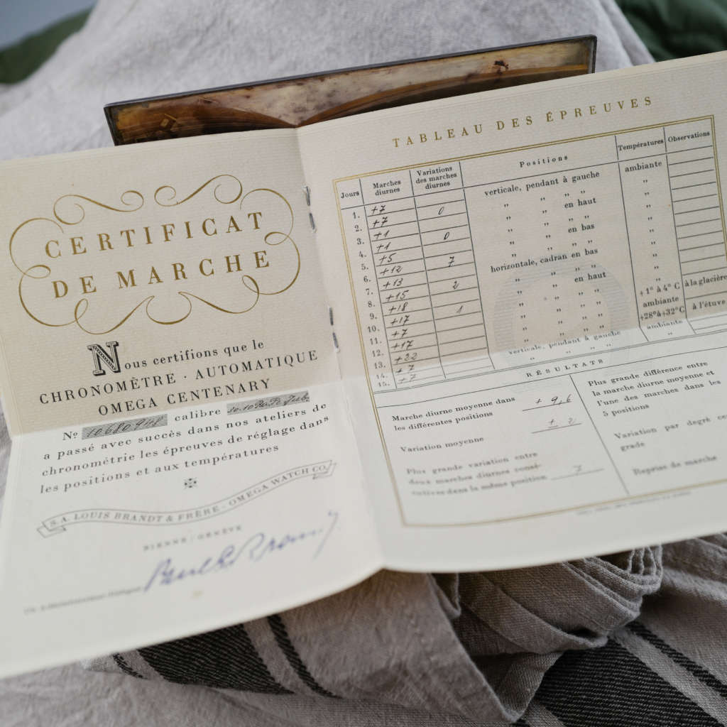 cafe noir montres horloger marseille omega centenary 30.10 or massif boite papier 1948_17 cafe noir montres horloger marseille omega centenary 30.10 or massif boite papier 1948_1