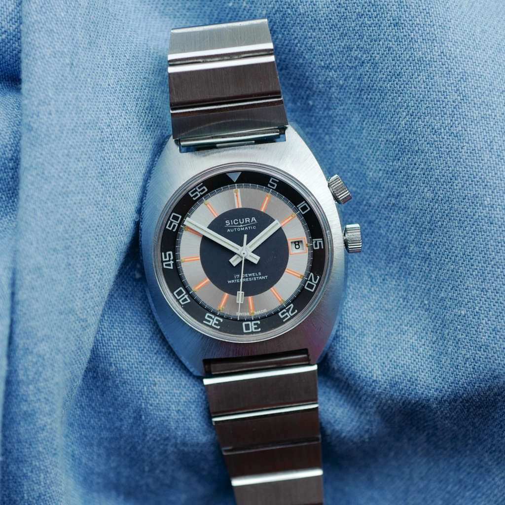 cafe noir montres horloger marseille sicura oversize diver automatique automatic vintage_1