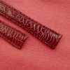 bracelet cuir 18 mm veritable noir brillant type aligator vintage 20 mm neuf de stock_1
